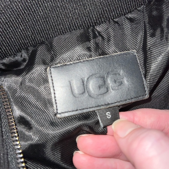 Ugg Izzie Puffer Jacket in Black Size Small - Picture 10 of 15